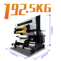 Imprimante DTF UV A2 directe usine pour transfert de feuille d'or, étiquettes en cristal, imprimante à feuille d'or, garantie 1 an, fabrication OEM ODM