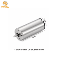 Moteur CC sans balais Tengli 1230 3-24V 32000RPM 1-8W Haute Efficacité Compact pour Appareil Médical Instrument Laser