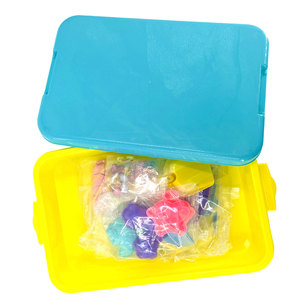 Kit de rentrée scolaire en gros, cadeaux de Noël et d'anniversaire, bac sensoriel <span class=keywords><strong>licorne</strong></span>, jouets de sable magique avec bac à sable pour tout-petits et filles - Product Image 5