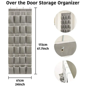 <span class=keywords><strong>2025</strong></span> Top Bán Cửa Treo Tổ Chức 24 Túi Trên Cửa Giày Tổ Chức Cho Nhà Lưu Trữ & Tổ Chức - Product Image 6