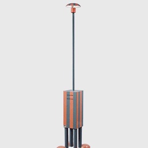 Lampadaire italien Memphis Milano Terminus L300*W300*H1600mm avec source lumineuse LED et commande par interrupteur pour salon et salle d'exposition - Product Image 1