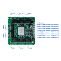 Switch Ethernet Gigabit 8 Port OEM Terbaik dengan Header 8 Pin, Hub 10/100/1000 m, 8 Port Power Pin Onboard Pcb Board OEM