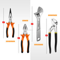 Outils à main de précision OEM, ensemble de 4 tournevis et pinces avec ruban adhésif et garantie d'un an pour la réparation d'ordinateurs