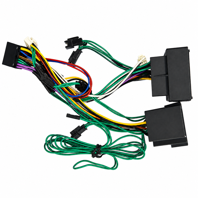 Car Radio CANBUS Decoder Box Wiring Harness Compatible With Volkswagen 16 Pin Large Small Plug AUX Android Navigation Unit