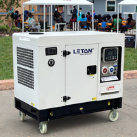 LETON POWER 50/60Hz 15kw Diesel generator 15kva 20 Kva Silent Diesel Generator für Standby 15kw Standby Home Diesel Generator