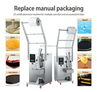 Machine de Remplissage et d'Emballage Automatique Économique pour Liquides, Jus, Eau Minérale, Lait, Sucettes Glacées et Esquimaux