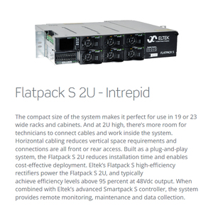 Bộ Chỉnh Lưu Eltek Giá Đỡ Chính Hãng Mới 48V 200A Eltek Flatpack S <span class=keywords><strong>2U</strong></span> Hệ Thống Cấp Nguồn Viễn Thông - Product Image 5