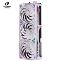 Kartu Grafis IGame GeForce RTX 5080 Ultra W Putih GDDR7 Kartu Video Gaming Mendukung DLSS 4 Kipas Tiga GPU Desktop