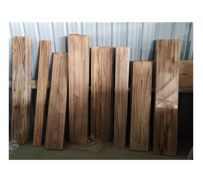 Dark Solid Wood Boards Paulownia Wooden