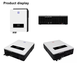 อินเวอร์เตอร์พลังงานแสงอาทิตย์แบบไฮบริด MPP 10Kw <span class=keywords><strong>10.2</strong></span>กิโลวัตต์ออฟกริด48โวลต์ถึง230โวลต์เอาท์พุทคู่อินเวอร์เตอร์ครบชุด - Product Image 6