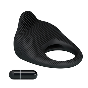 Silikon verzögerte Ejakulation <span class=keywords><strong>Penis</strong></span> <span class=keywords><strong>Ring</strong></span> Wasserdicht vibrierende Kugel Cockring für Sex für Männer - Product Image 4