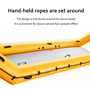 طوف نجاة بسطح جليدي عالي الطفو يمكن أن يطفو بنفسه لوحة إنقاذ مقاومة للاهتراء ودائمة قابلة للطي - Product Image 4