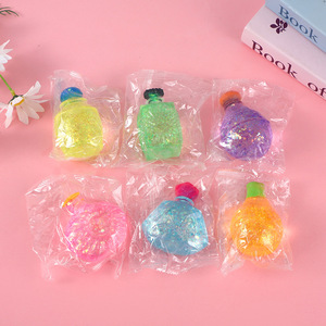 ของเล่นบีบขวดน้ำหอมมอลโทส กลิตเตอร์วิบวับ บีบแล้วคืนรูปช้าๆ บรรเทาความเครียด - Product Image 3