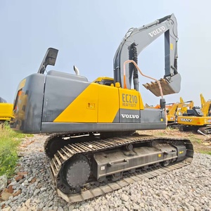 Excavatrice sur chenilles d'occasion Volvo EC210 de 21 tonnes, modèle coréen d'origine, également compatible avec les modèles EC140B et EC140BLC - Product Image 4