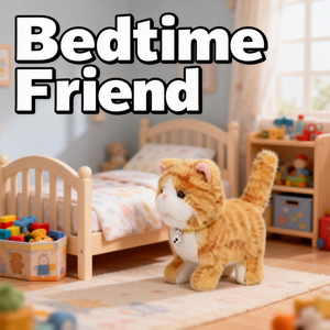 Collier de <span class=keywords><strong>chat</strong></span> en peluche interactif en coton PP super doux, motif <span class=keywords><strong>chat</strong></span> tigré orange, avec clochette, <span class=keywords><strong>oreilles</strong></span> mobiles, jouet en peluche, prix d'usine, vente chaude - Product Image 1