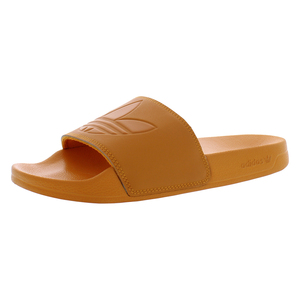 Adidas Adilette Lite <b>Mens</b> <b>Shoes</b> Size 6, Color: <b>Orange</b> - Product Image 1