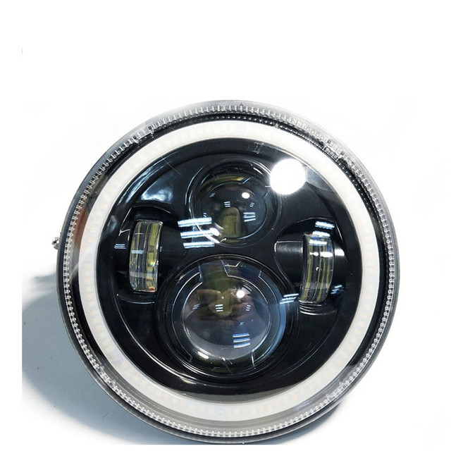 7-inch Headlights With Angel Eye for Car