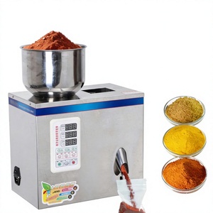 Máquina automática pequeña para llenar café en polvo, selladora de bolsas de té, máquina para azúcar y arroz, para bolsas/frascos de plástico, precio competitivo - Product Image 1