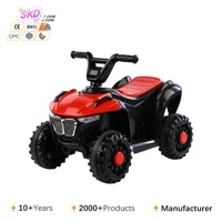 Voiture électrique tout-terrain télécommandée à 4 roues pour enfants de 2 à 6 ans.