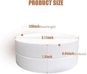 <span class=keywords><strong>Cinta</strong></span> de sellado impermeable Bailida, <span class=keywords><strong>cinta</strong></span> de sellado decorativa autoadhesiva PE, utilizada para fregadero de cocina, baño, <span class=keywords><strong>bañera</strong></span>, protector de borde de suelo - Product Image 4