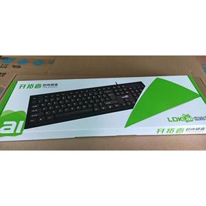 Lokai The Blazers 104 Keys Full Size <b>Wired</b> Membrane <b>Keyboard</b> For Office Use - Product Image 1