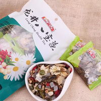 Haute qualité huit trésors Goji Berry chrysanthème infusé Longjing thé célèbre chinois à base de plantes thé en vrac approvisionnement direct d'usine