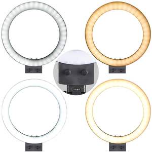 Anneau lumineux LED dimmable Db 12 pouces en aluminium avec télécommande, éclairage vidéo portable pour téléphone, ordinateur portable et utilisation en extérieur - Product Image 4