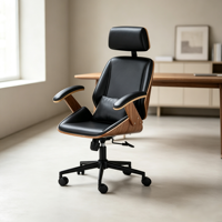Canapé sectionnel carré gonflable moderne en cuir véritable de luxe léger, fauteuil pivotant réglable en hauteur en éponge pour l'école