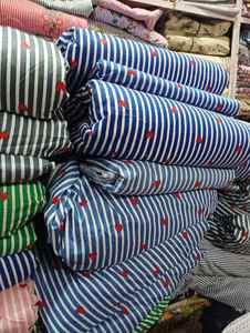 Tissu en coton Koraa classique de qualité supérieure, lourd, multi-fils, fait à la main, point de chaînette, respirant, pour vêtements élégants et maison - Product Image 2