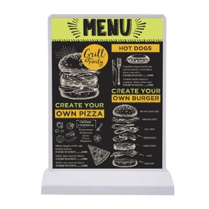 A4A5 Rechargeable Advertising Slim <b>Led</b> <b>Light</b> <b>Boxes</b> Table Stand Menu Display Board Panel <b>Led</b> <b>Light</b> Box - Product Image 5