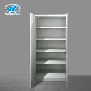 Оптовая продажа, производство офисной мебели, двухдверный металлический шкаф для хранения - Product Image 2