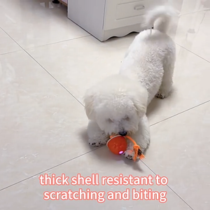 ของเล่นสุนัขอัจฉริยะสุดหรูลูกบอลกลิ้งอัตโนมัติพร้อมการหมุนวน360ชาร์จ USB ได้เปิดใช้งานการเคลื่อนไหวด้วยเสียง - Product Image 6