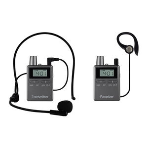 Système de guide touristique, microphone rechargeable <span class=keywords><strong>à</strong></span> <span class=keywords><strong>distance</strong></span>, haut-parleurs, casques, longue durée de vie de la batterie, talkie-walkie multilingue <span class=keywords><strong>pour</strong></span> l'utilisation en église - Product Image 5