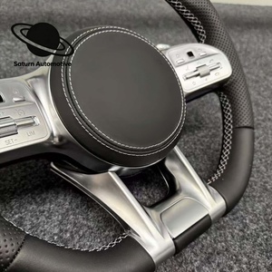 พวงมาลัยรถยนต์สำหรับ Mercedes Benz W205 W204 2019 E53 <span class=keywords><strong>AMG</strong></span> W211 <span class=keywords><strong>W124</strong></span> C300 C250 W167 C63 W219 W166 W210 C63 C43 G63 G500 G350 - Product Image 5