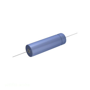 Condensateur axial traversant 8 µF WBR8-450A CAP ALUM 8UF 450V TH du fabricant - Product Image 1