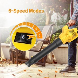 เครื่องเป่าลมใบไม้ไร้สาย แบตเตอรี่ 20V 400CFM ปรับความเร็วได้ กำลังแรง พร้อมเครื่องเป่าลมใบไม้รุ่น CB08 - Product Image 6