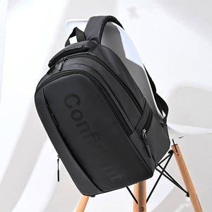 Sac à dos physiologique unisexe noir 24L en polyester Oxford souple, imperméable, avec fermeture éclair, personnalisable avec logo, idéal pour le bureau et les loisirs – Grande Vente - Product Image 4