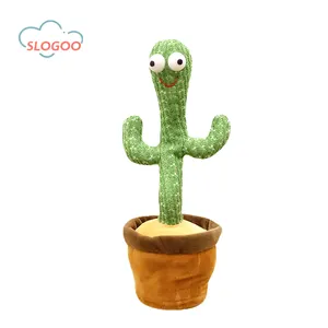 Tiktok Hot Saling Dancing Cactus Jouet Emoin Dancing Cactus Bébé Jouets Dancing Cactus