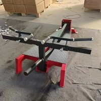 Máquina de Ejercicios Comercial con Barra en T para Entrenamiento de Fuerza y Desarrollo Muscular, Dirigida a los Músculos del Pecho