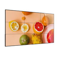Système de mur vidéo LCD grand format 1080P à haute luminosité pour affichage intérieur, centres commerciaux, magasins de détail, publicité en métro et lieux événementiels