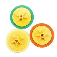 Tampons de polissage en mousse circulaire souple personnalisables de 6 pouces, qualité supérieure, pour éliminer les rayures de carrosserie automobile, CN