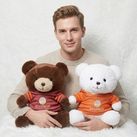 Vente flash : ours en peluche kawaii avec vêtements interchangeables, design confortable, coussin à câliner disponible en 3 tailles pour filles et garçons