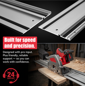 Industrial Grade OEM Guide Rail for Wood Cutting Aluminum Extruded Plunge Track <b>Saw</b> - Product Image 4