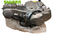 Moteur SWICOO YX140CC 4 temps monocylindre avec embrayage semi-automatique, allumage CDI, démarrage électrique/à pied pour Monkey Bike