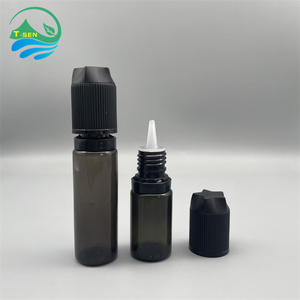 Botella cuentagotas de plástico para apretar con aceite esencial en forma de estrella, tapa de rosca de 10ml, capacidad de 60ml, botella exprimible de jugo para mascotas, jabón líquido sellado - Product Image 2