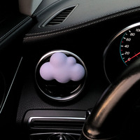 Diffuseur d'arômes pour voiture en forme d'ours avec nœud violet, diffuseur de parfum pour grille d'aération de voiture, ornement en pierre, diffuseur d'air pour voiture