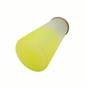 Bouteille d'eau en verre en forme de canette de bière 18 oz, gobelet vierge pour sublimation, gobelet givré 18 oz, bocal Mason avec couvercle en bambou et paille - Product Image 4