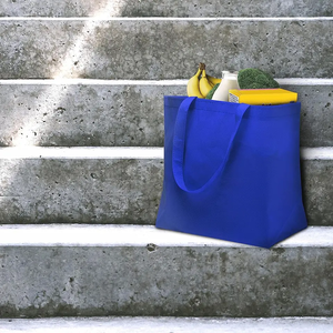 도매 재사용 가능한 맞춤형 재활용 PP 로고가있는 부직포 쇼핑백 - Product Image 3