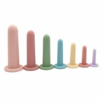 FST 6-teiliges Körpersicheres Silikon Wasserdichtes Anal-Trainingsset Beckenbodentrainer Butt Plugs mit Kraftvoller Saugkraft Ergonomisch Konisch