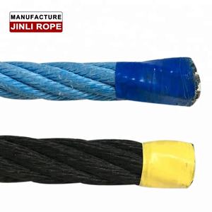 เชือกผสม PP 6 เส้น ขนาด 18 มม. ยี่ห้อ JINLI แข็งแรงสูง ป้องกันการกัดกร่อน พร้อมแกนเหล็ก สำหรับปีนเขาและตาข่ายนิรภัย - Product Image 1